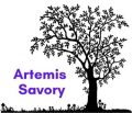 A tree hanging over the Artemis Savory name